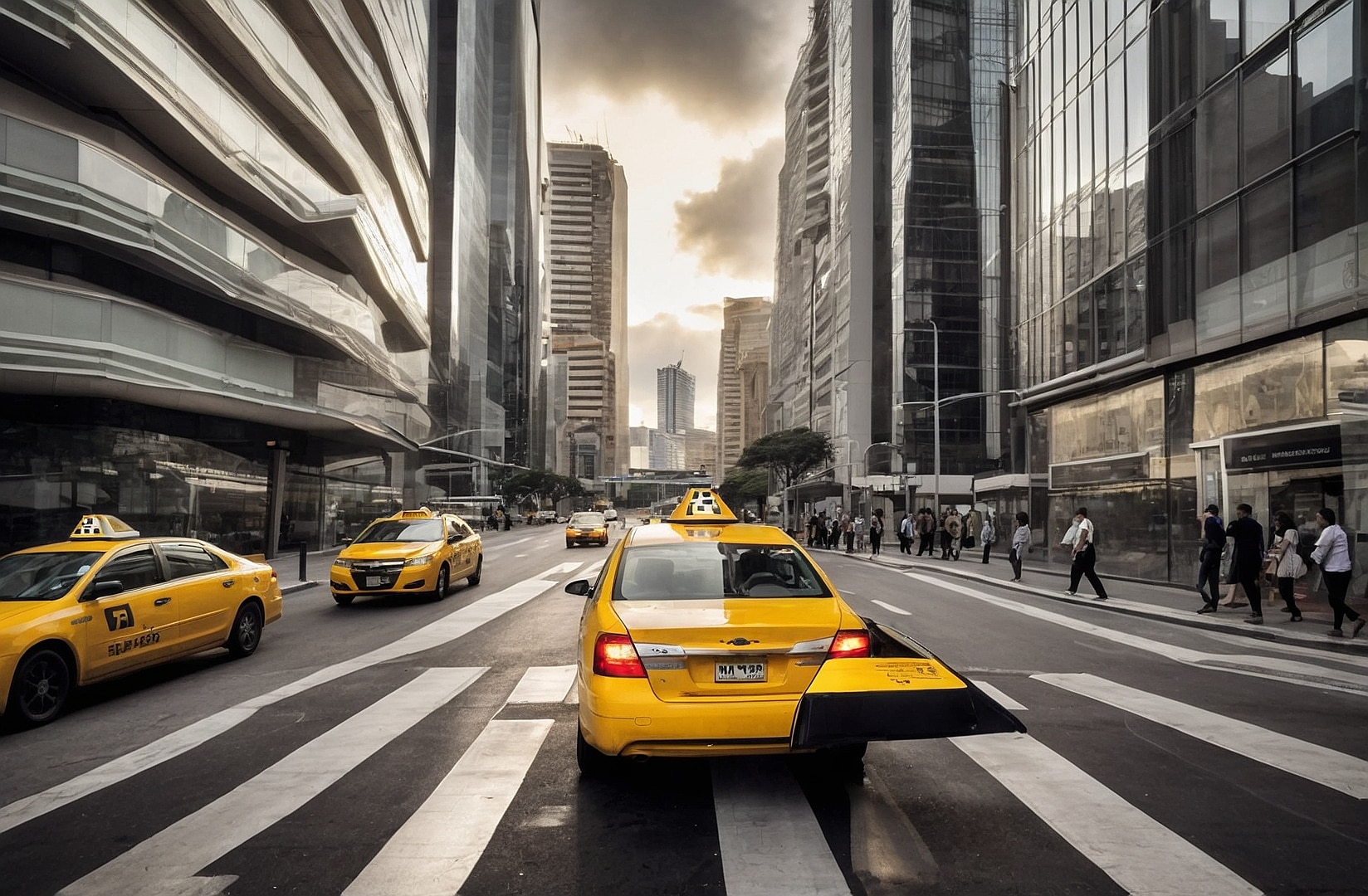 Servicio de transporte taxi